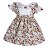 Vestido Infantil Presente Luz de Natal Estampado Roana - Imagem 1