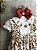 Vestido Infantil Presente Luz de Natal Estampado Roana - Imagem 3