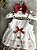 Conjunto Infantil Bata com Culote ou Short Presente Luz de Natal Estampado Roana - Imagem 4