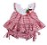 Conjunto Bata com Culote ou Short Docinho Luz de Natal - Xadrez - Imagem 1