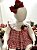 Conjunto Bata com Culote ou Short Docinho Luz de Natal - Xadrez - Imagem 2