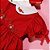 Vestido Infantil Luxo Festa Chapeuzinho Vermelho Roana - Imagem 7
