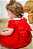 Vestido Infantil Luxo Festa Chapeuzinho Vermelho Roana - Imagem 4