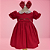 Vestido Infantil Luxo Festa Chapeuzinho Vermelho Roana - Imagem 10