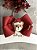 Laço Infantil Grande Ursinho Luz de Natal Vermelho Roana - Imagem 1