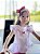 Conjunto Infantil Bata com Culote ou Short Encanto 3D Rosa Roana - Imagem 8