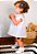 Conjunto Infantil Bata com Culote ou Short Navy dos Sonhos Detalhes Azul Marinho Roana - Imagem 2
