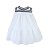 Vestido Infantil Navy dos Sonhos Branco Roana - Imagem 1