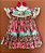 Vestido Infantil Caraíbas Estampado Roana - Imagem 6