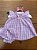 Vestido Infantil com Calcinha Doce Moranguinho Xadrez Rosa Roana - Imagem 4