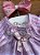 Vestido Infantil com Calcinha Doce Moranguinho Xadrez Rosa Roana - Imagem 6