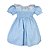 Vestido Infantil Borboletando Azul Roana - Imagem 4
