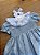 Vestido Infantil Borboletando Azul Roana - Imagem 7