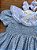 Vestido Infantil Borboletando Azul Roana - Imagem 6