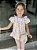 Conjunto Infantil Bata e Legging Jardim Borboletando Rosa Roana - Imagem 4
