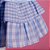 Vestido Infantil Algodão Doce Babados Azul Roana - Imagem 6