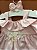 Conjunto Infantil Bata com Culote ou Short Flores e Cetim Rosa Roana - Imagem 8
