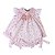 Conjunto Infantil Bata com Culote ou Short Flores Leveza Rosa Roana - Imagem 6