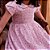 Vestido Infantil Flores Leveza Rosa Roana - Imagem 9