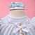 Vestido com Calcinha Infantil Sonho Azul Azul Bebê Roana - Imagem 3