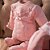Saída de Maternidade Menina Rosa Bordada Roana - Imagem 3