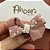 Laço Infantil Pequeno Botões de Flores com Pérolas Roana - Imagem 6