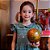 Vestido Infantil Luxo Frescor com Toque de Morango Verde Roana - Imagem 2