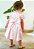 Vestido Infantil Luxo Ballerina Rosa Seco Roana - Imagem 3