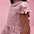 Vestido Infantil Luxo Ballerina Rosa Seco Roana - Imagem 10