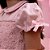 Vestido Infantil Luxo Ballerina Rosa Seco Roana - Imagem 12