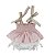 Conjunto Infantil Bata com Culote ou Short Brilho de Flor Rosa Roana - Imagem 6