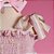 Conjunto Infantil Bata com Culote ou Short Brilho de Flor Rosa Roana - Imagem 4