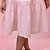 Vestido Infantil Poemas das Flores Rosa Roana - Imagem 5