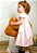 Vestido Infantil Rosa Luxo Mimos e Rendas Roana - Imagem 4