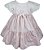 Vestido Infantil Bonequinha Gola Rechilieu Rosa Roana - Imagem 5