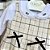 Vestido Infantil Body ou Camisa Grid de Amor Xadrez Marfim com Preto Roana - Imagem 3