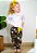 Conjunto Infantil com Blusa Manga Longa e Calça Flores de Outono Estampado Roana - Imagem 3