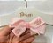 Faixa de Cabelo Infantil Média Bordado de Flores Rosa Roana - Imagem 1