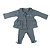 Conjunto Infantil Casaquinho com Legging Aerolook Azul Roana - Imagem 4