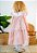 Vestido Infantil com Gola Flower Garden Rosa Seco Roana - Imagem 3