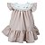 Vestido Infantil com Gola Flower Garden Rosa Seco Roana - Imagem 9