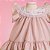 Vestido Infantil com Gola Flower Garden Rosa Seco Roana - Imagem 7