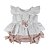 Conjunto Infantil Bata com Culote ou Short Flower Garden Rosa Seco Roana - Imagem 8