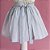 Vestido Infantil Bordado Pura Elegância Listrado Azul Roana - Imagem 6