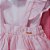 Jardineira Infantil com Body Algodão Doce Rosa Roana - Imagem 5