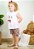 Conjunto Infantil Bata com Culote ou Short Boho Chic Estampado Roana - Imagem 1