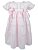 Vestido Infantil com Entremeios Bordados Rosa Roana - Imagem 5
