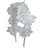 Tiara Infantil com Pérolas Luxo Marfim Roana - Imagem 3