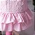 Vestido Infantil com Renda e Bordado Rosa Roana - Imagem 4