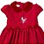 Vestido Infantil Festa Bailarina Quebra Nozes Poá Vermelho Ahoara - Imagem 11